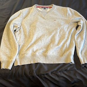 Men’s gray crewneck sweatshirt Tommy Hilfiger (medium)